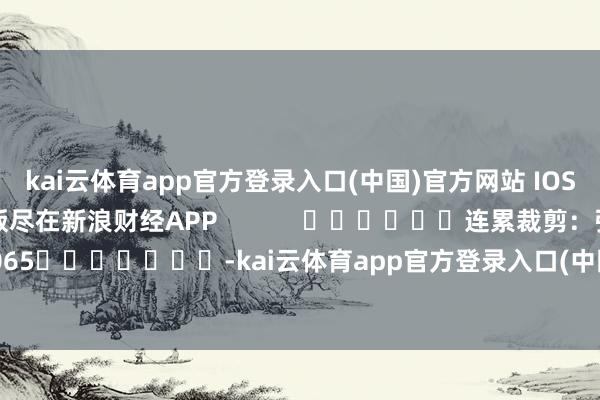 kai云体育app官方登录入口(中国)官方网站 IOS/安卓通用版/手机版尽在新浪财经APP            						连累裁剪：张俊 SF065							-kai云体育app官方登录入口(中国)官方网站 IOS/安卓通用版/手机版